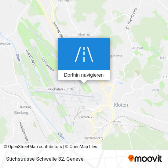 Stichstrasse-Schwelle-32 Karte
