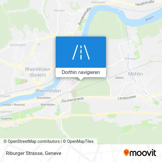 Riburger Strasse Karte