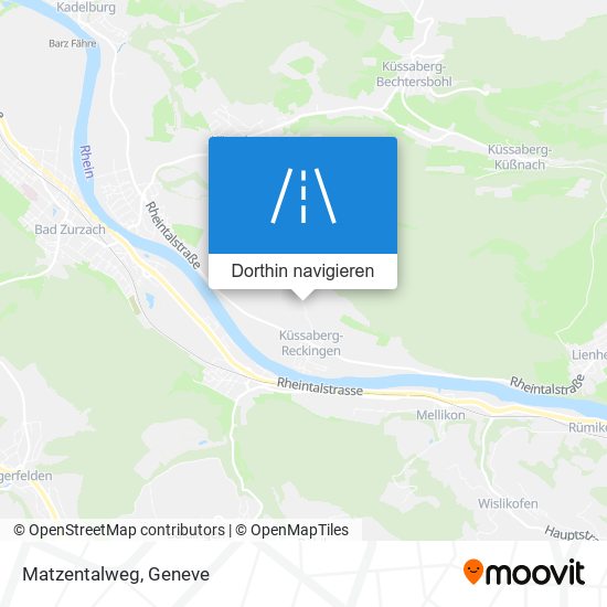 Matzentalweg Karte