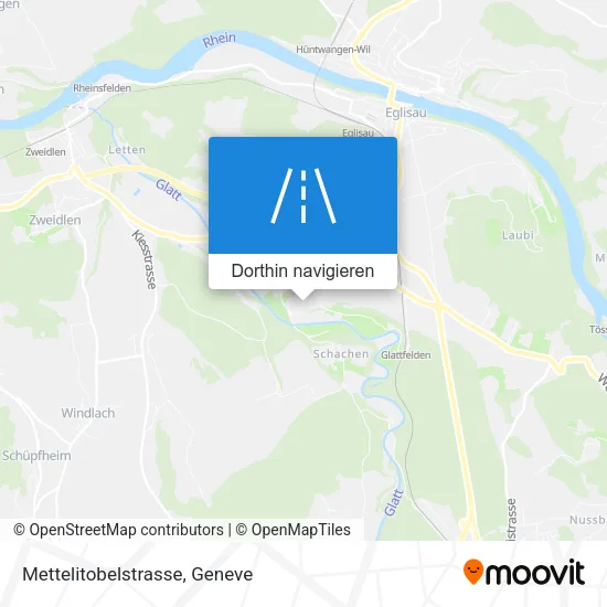 Mettelitobelstrasse Karte