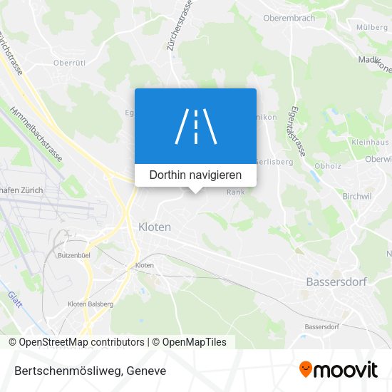 Bertschenmösliweg Karte