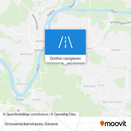Grossenackerstrasse Karte