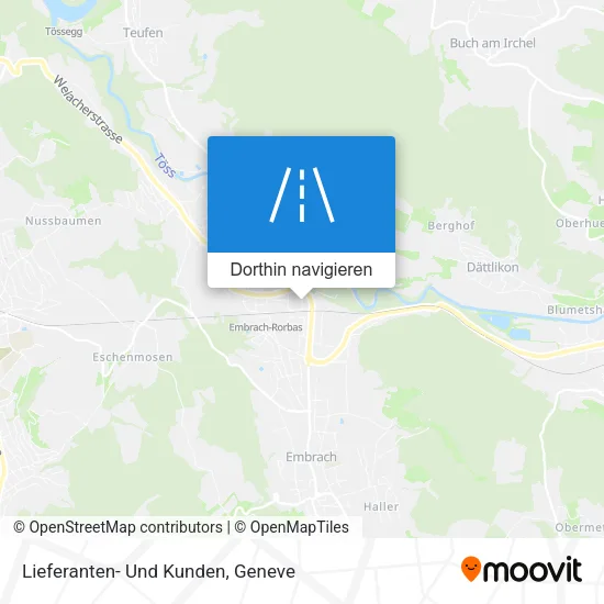 Lieferanten- Und Kunden Karte