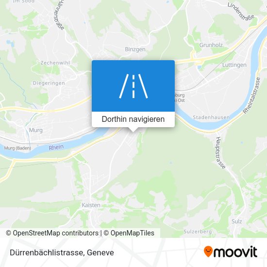 Dürrenbächlistrasse Karte