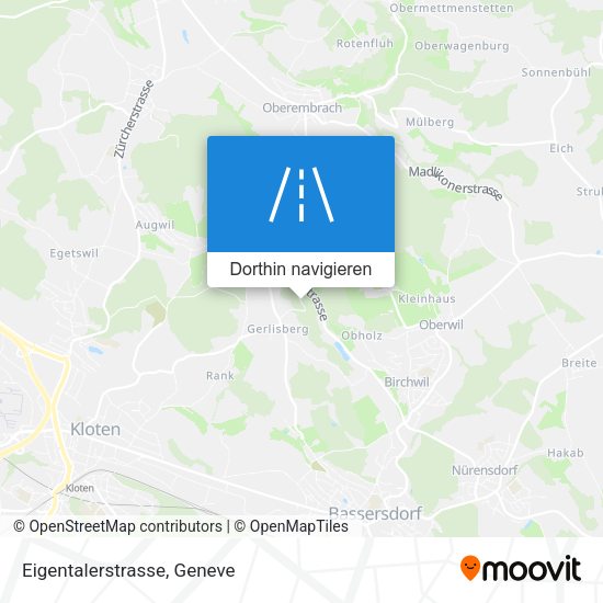 Eigentalerstrasse Karte