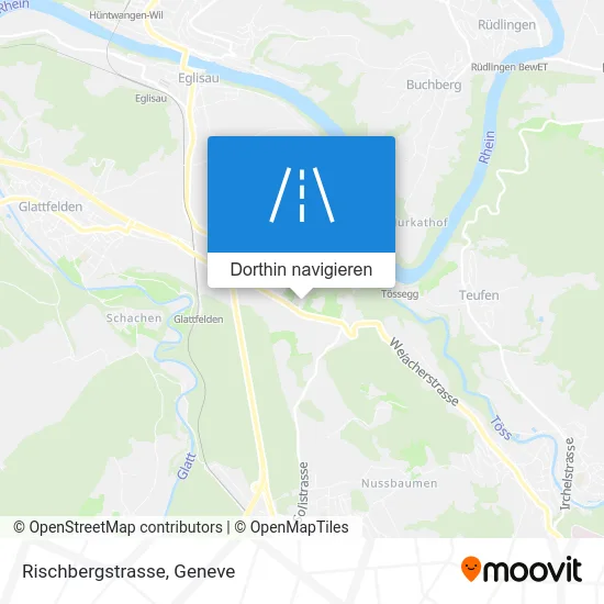 Rischbergstrasse Karte
