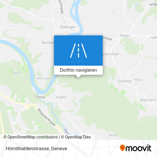 Hörnlihaldenstrasse Karte