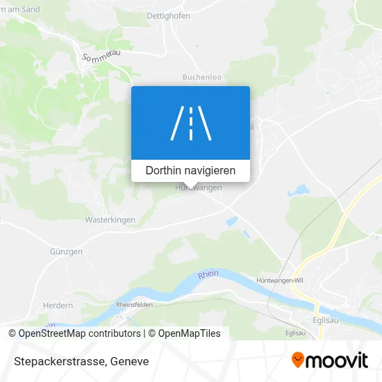 Stepackerstrasse Karte