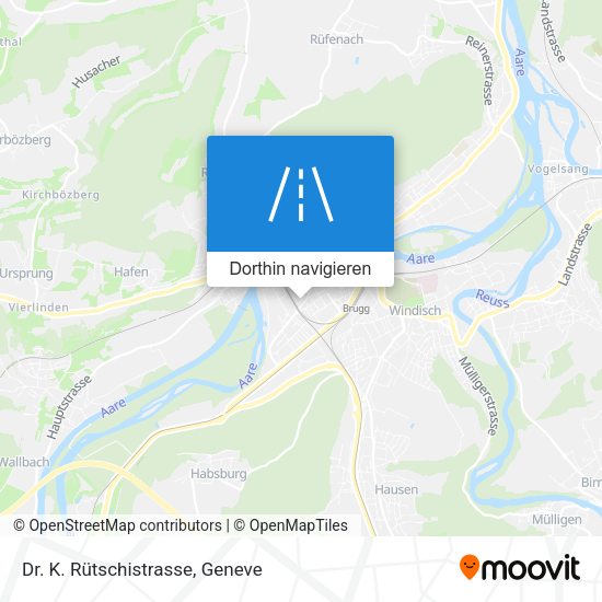 Dr. K. Rütschistrasse Karte