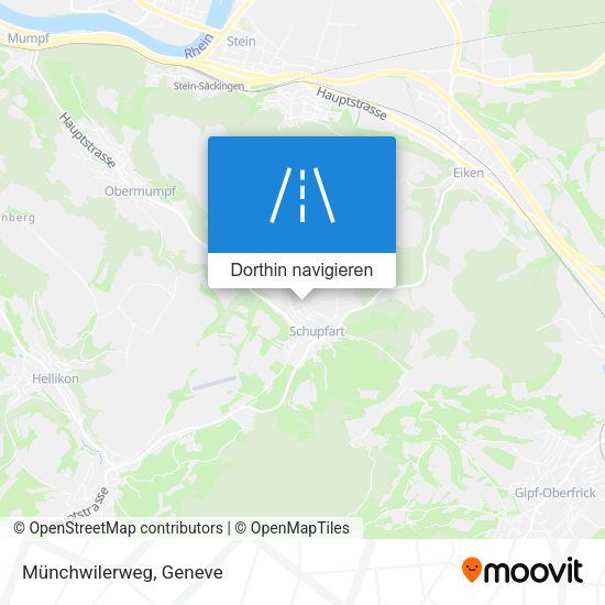 Münchwilerweg Karte
