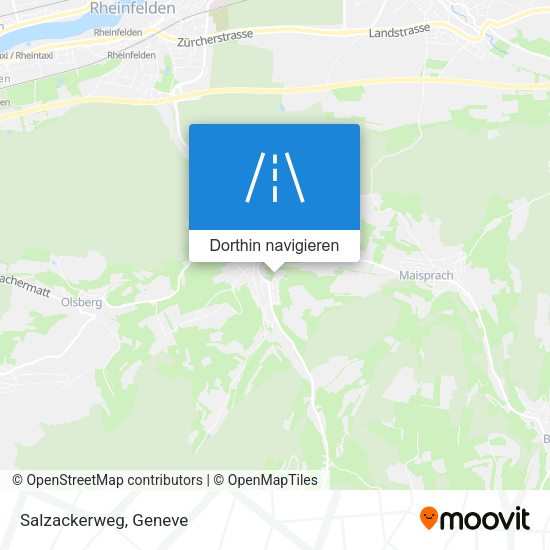 Salzackerweg Karte