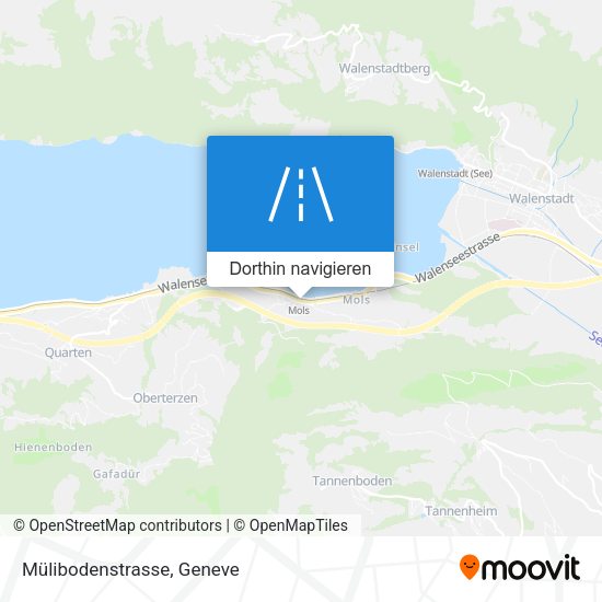 Mülibodenstrasse Karte