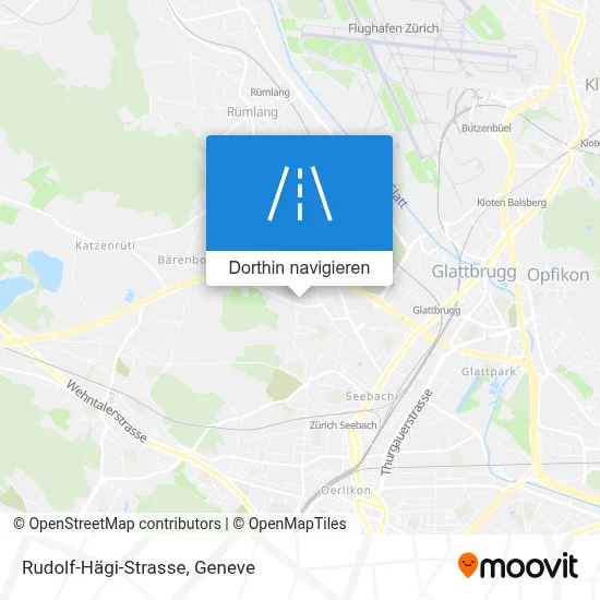 Rudolf-Hägi-Strasse Karte