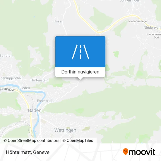 Höhtalmatt Karte
