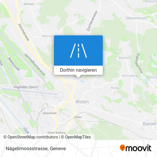 Nägelimoosstrasse Karte