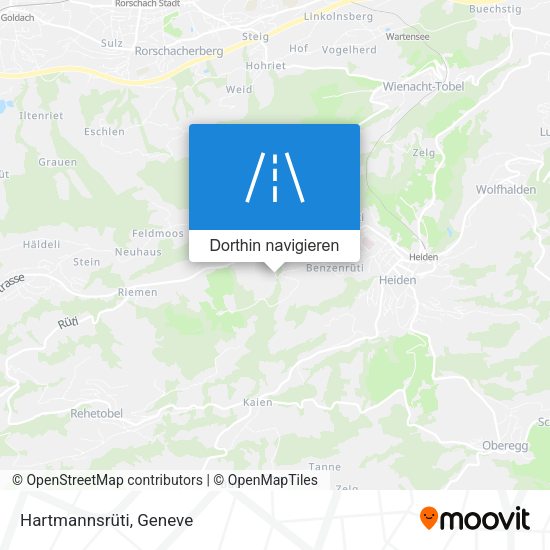 Hartmannsrüti Karte
