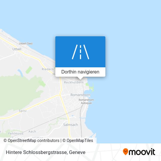 Hintere Schlossbergstrasse Karte