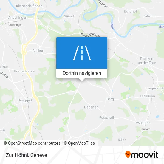 Zur Höhni Karte