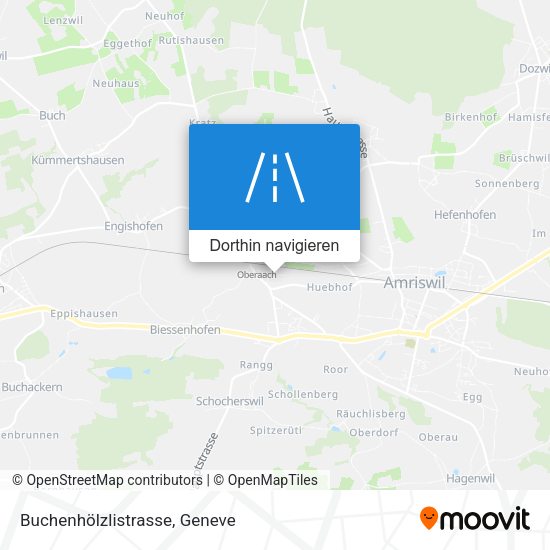 Buchenhölzlistrasse Karte