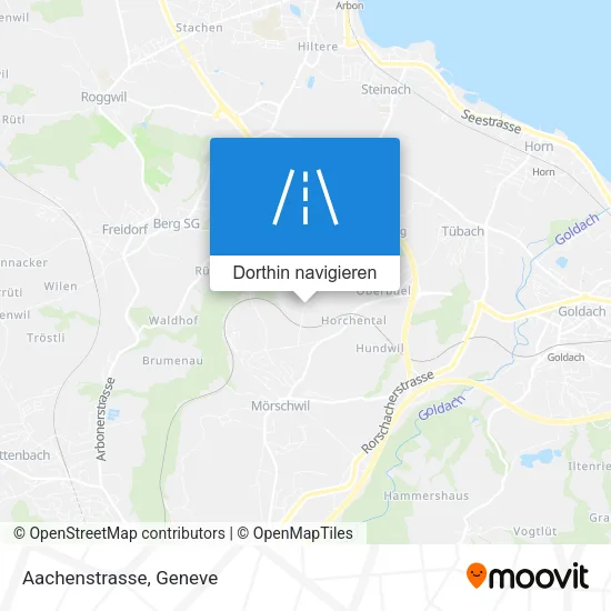 Aachenstrasse Karte