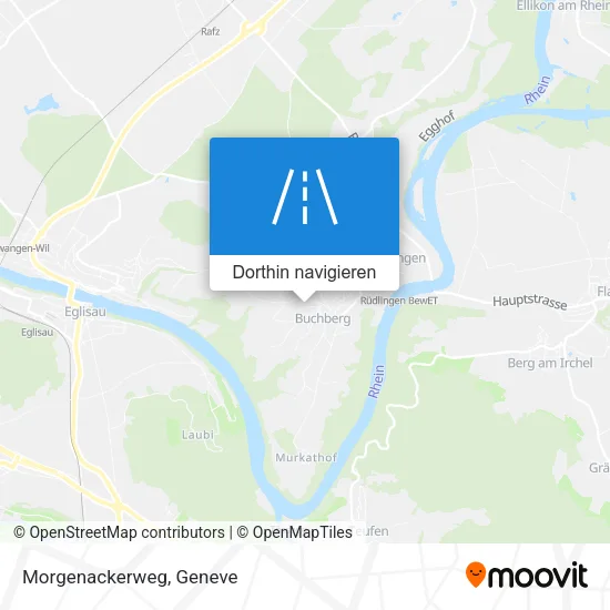 Morgenackerweg Karte