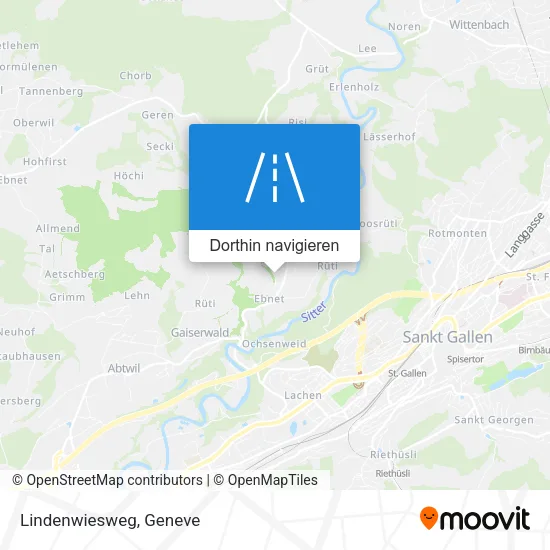 Lindenwiesweg Karte