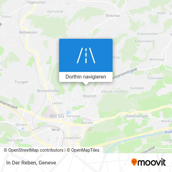 In Der Reben Karte