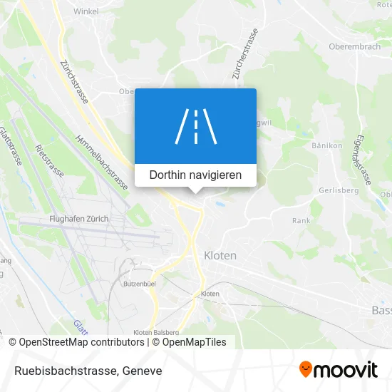 Ruebisbachstrasse Karte