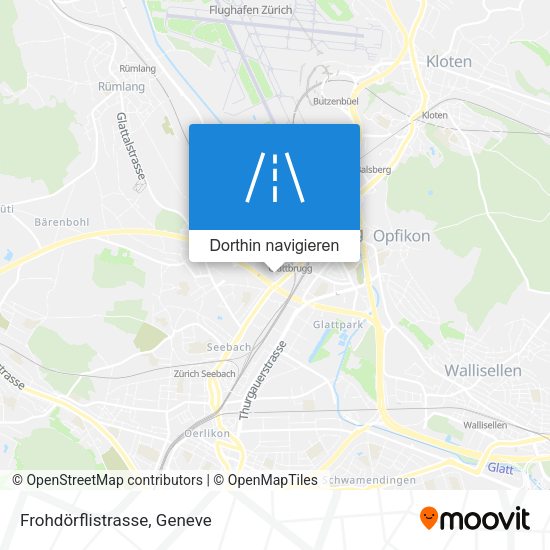Frohdörflistrasse Karte