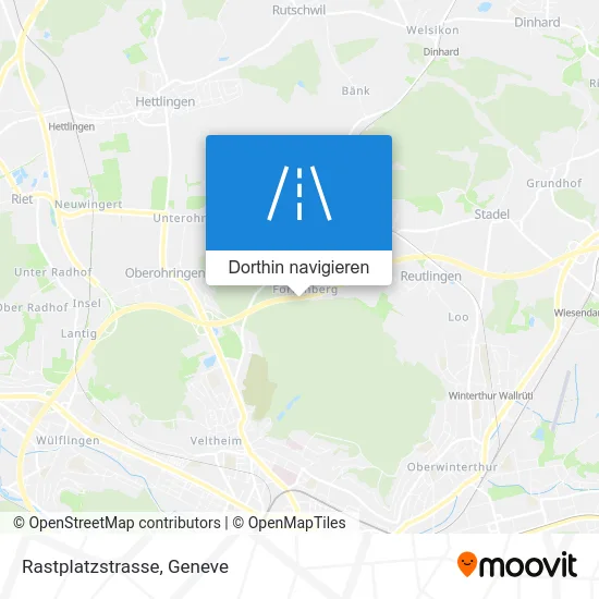 Rastplatzstrasse Karte