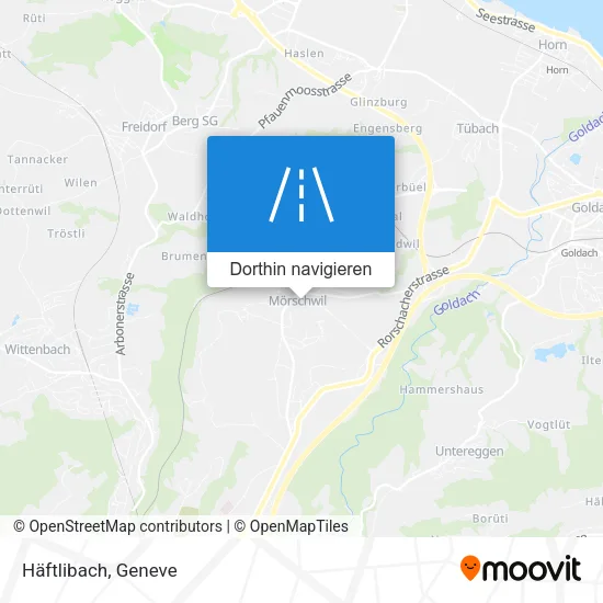 Häftlibach Karte