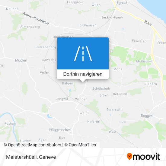 Meistershüsli Karte
