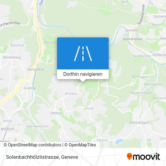 Solenbachhölzlistrasse Karte