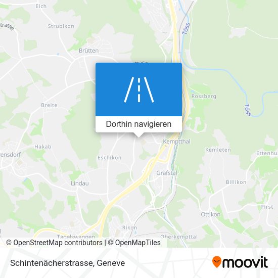 Schintenächerstrasse Karte