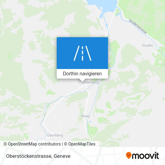 Oberstöckenstrasse Karte