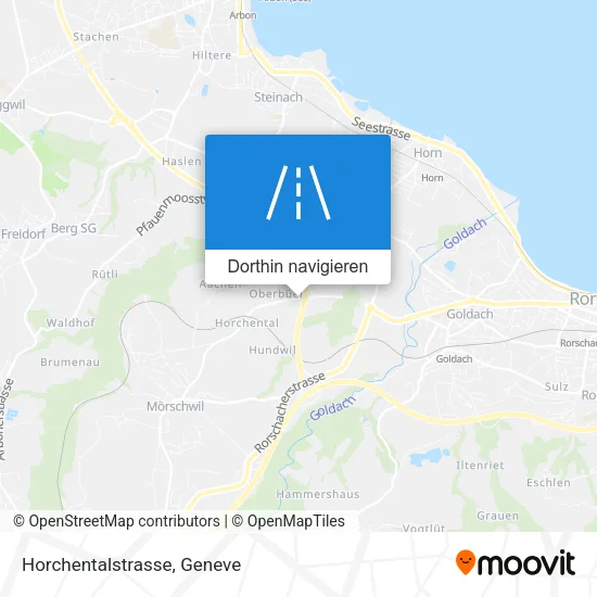 Horchentalstrasse Karte
