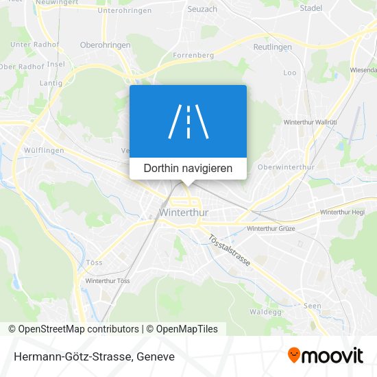 Hermann-Götz-Strasse Karte