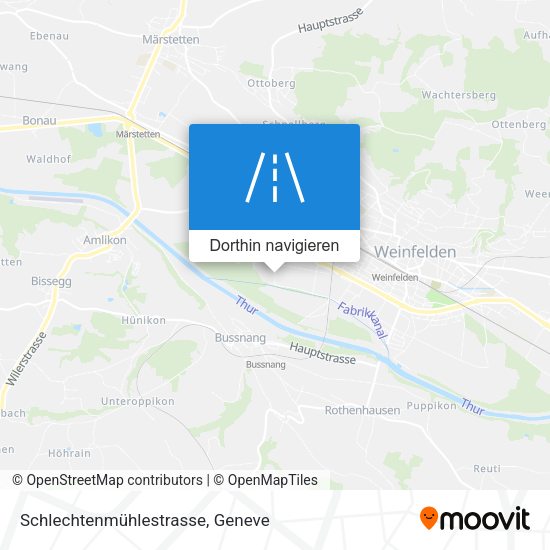 Schlechtenmühlestrasse Karte