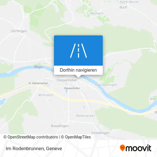 Im Rodenbrunnen Karte