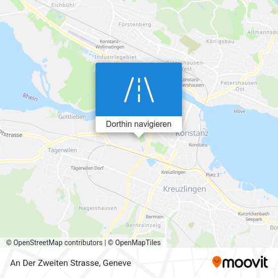 An Der Zweiten Strasse Karte