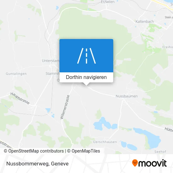 Nussbommerweg Karte