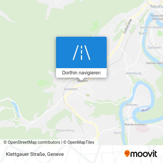 Klettgauer Straße Karte