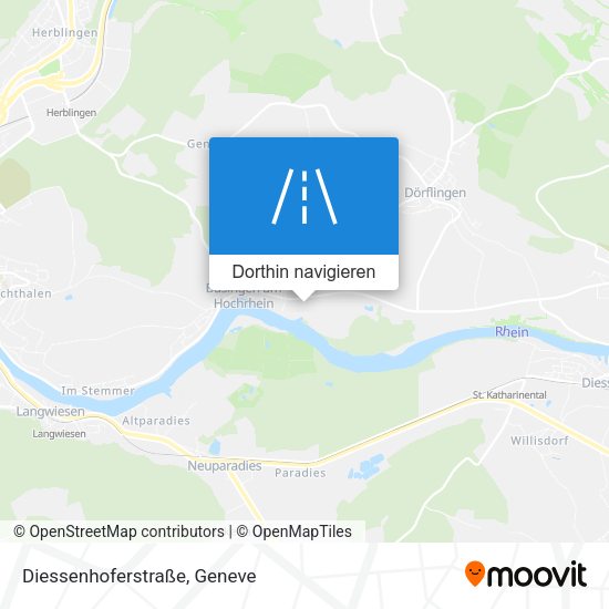Diessenhoferstraße Karte