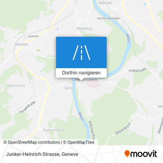 Junker-Heinrich-Strasse Karte