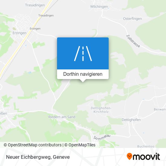 Neuer Eichbergweg Karte