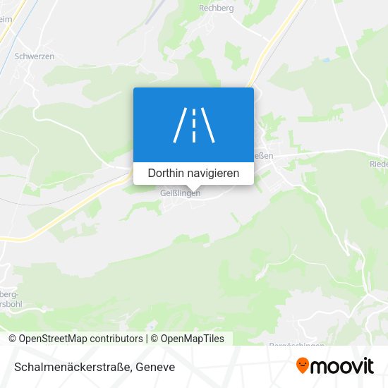 Schalmenäckerstraße Karte