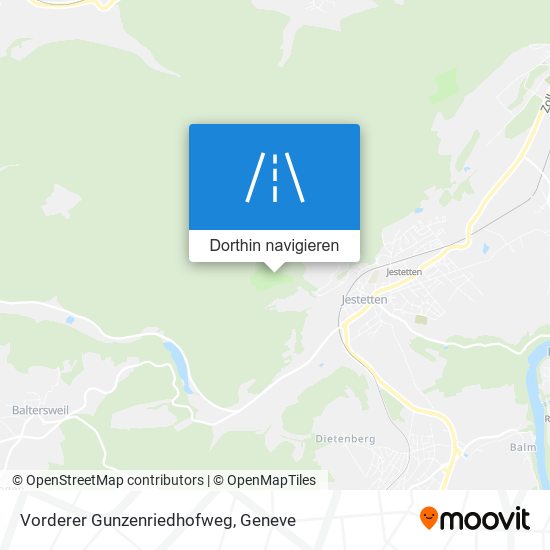 Vorderer Gunzenriedhofweg Karte