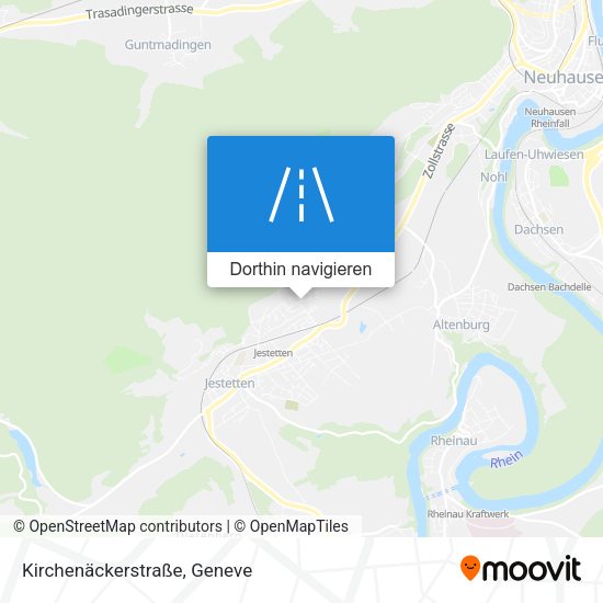 Kirchenäckerstraße Karte