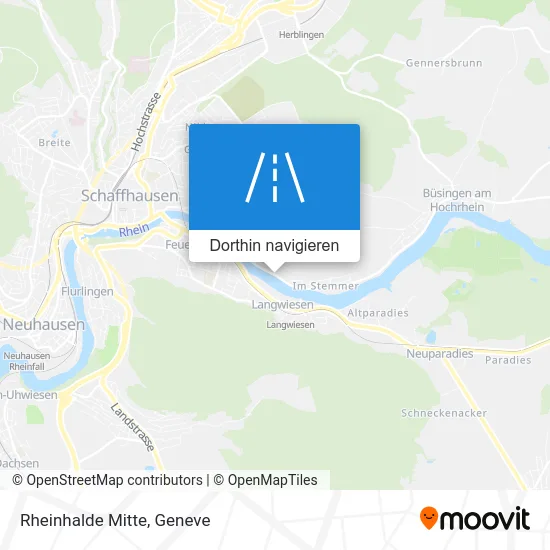 Rheinhalde Mitte Karte