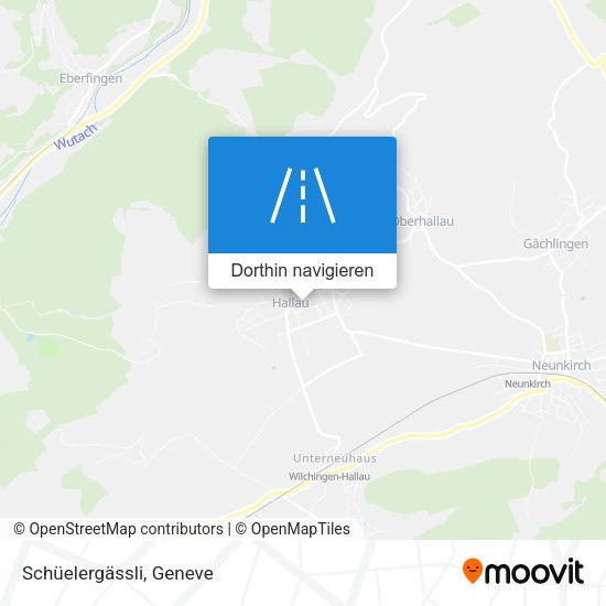 Schüelergässli Karte